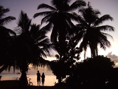 Auf La Digue, in der Nähe der Island Lodge